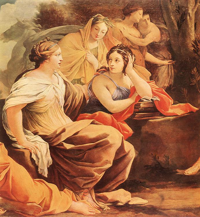 Parnassus or Apollo and the Muses